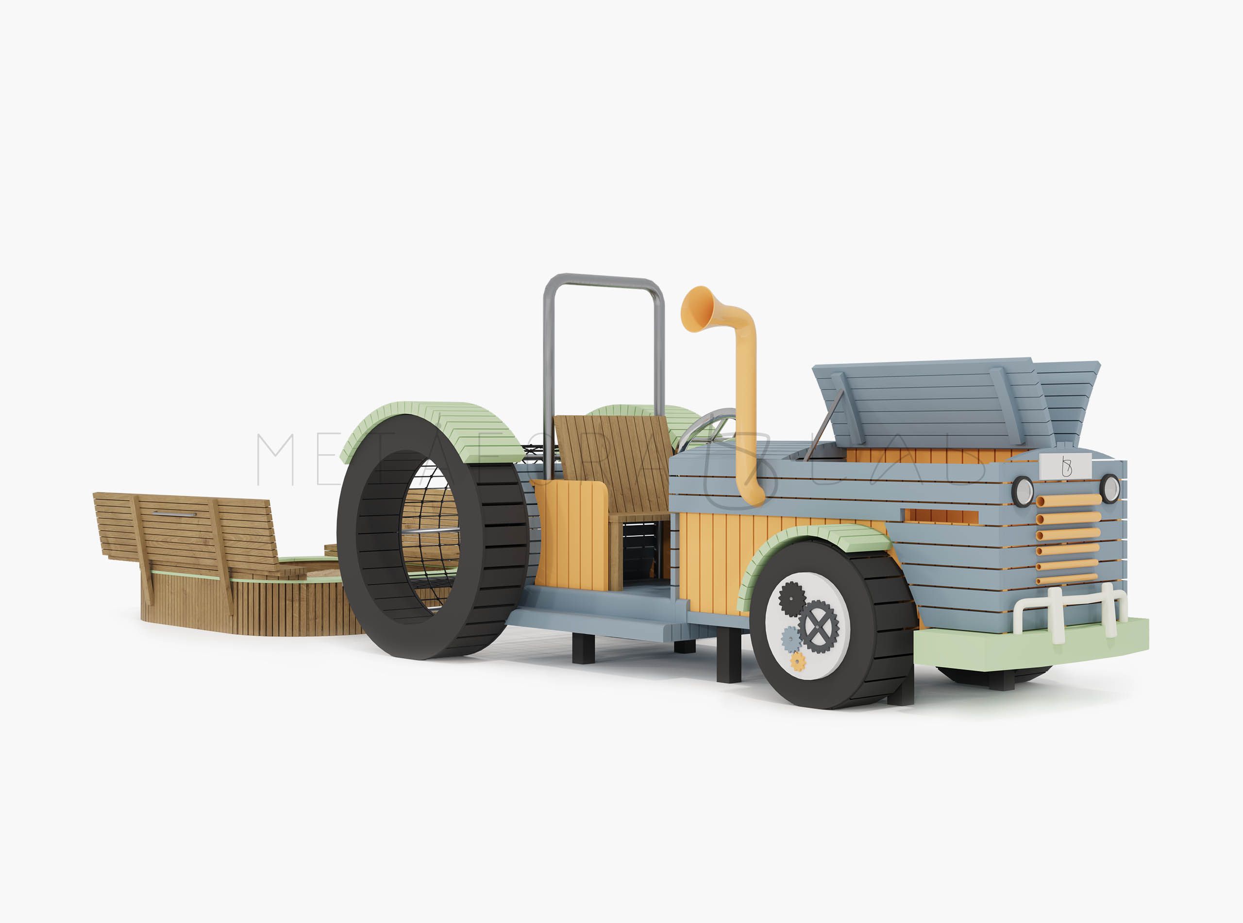 Игровой комплекс Трактор TDS-004