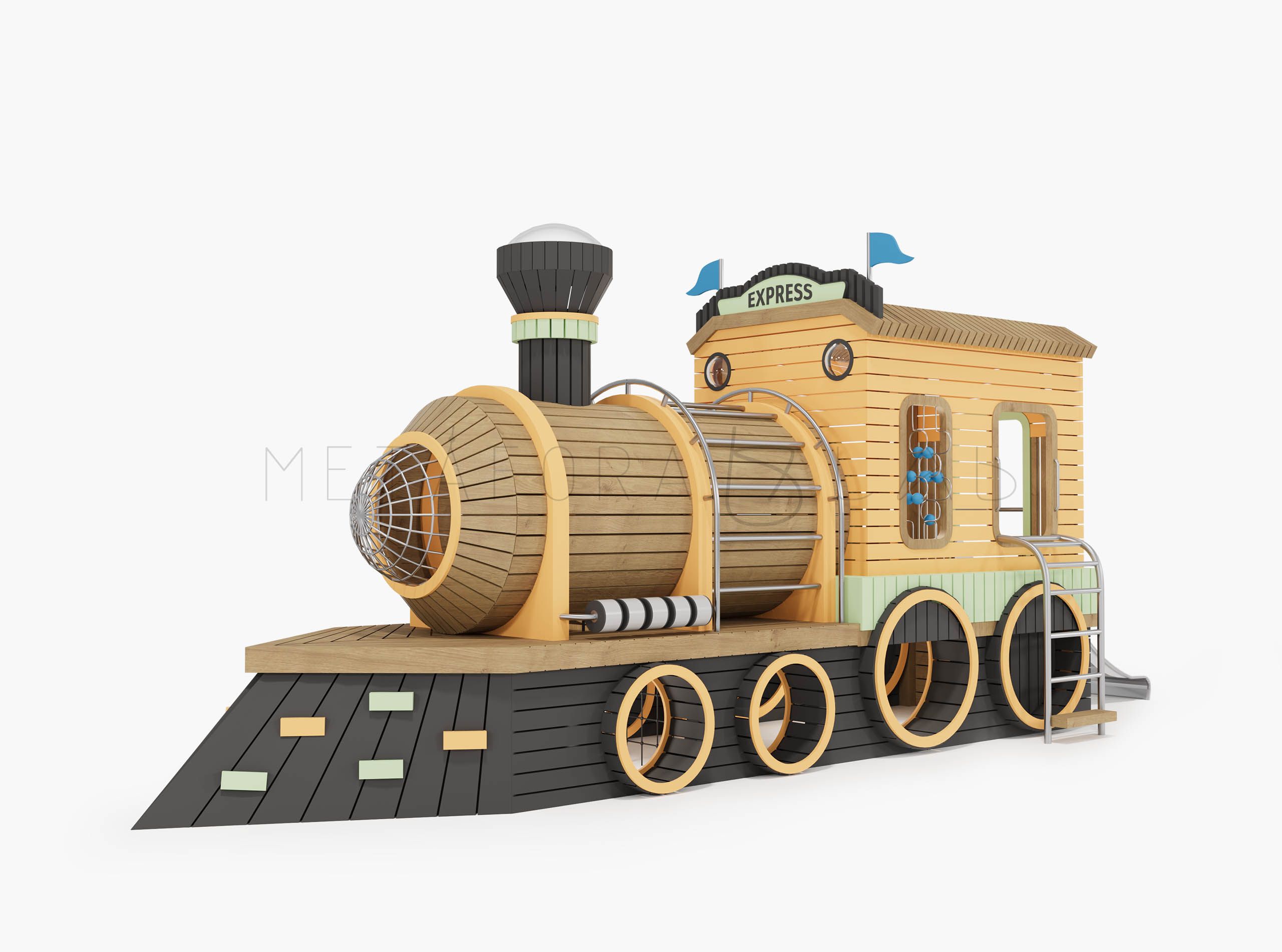 Игровой комплекс Паровоз 3